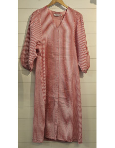 OnlRolly Stripe Dress | Red