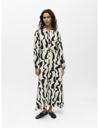 ObjJacira Long Shirt Dress | Birch