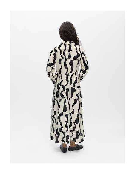 ObjJacira Long Shirt Dress | Birch