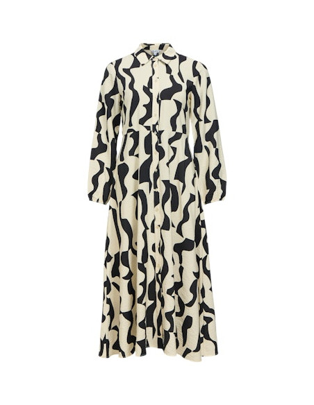 ObjJacira Long Shirt Dress | Birch