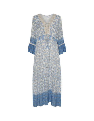 Mille Long Dress | Blue