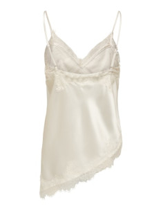 OnlBella Satin Lace Top | Cloud 2