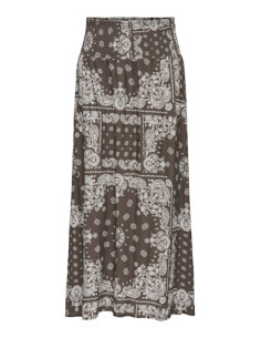 OnlSaki Ambel Skirt | Chocolate 2