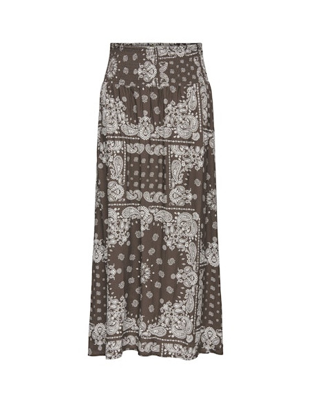 OnlSaki Ambel Skirt | Chocolate