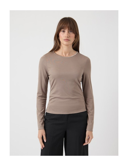 YASPaloma LS Top | Taupe