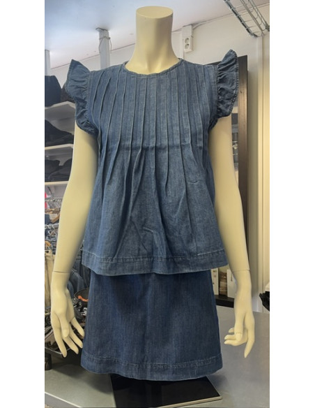 OnlLola A-shape Denim Skirt | MedBlue