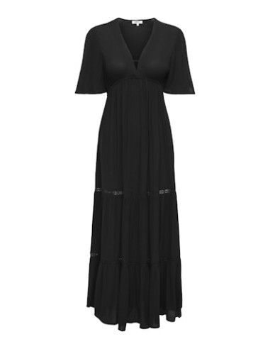 ONLMya Chiara Long Dress | Black