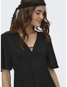 ONLMya Chiara Long Dress | Black 2