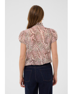 LiljaSZ Crinkle SS Shirt | Pink 2