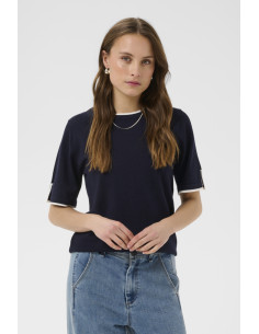 MilaSZ Contrast Stripe  | Night Sky