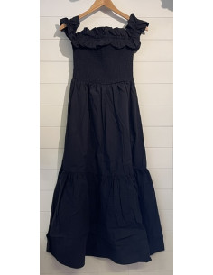 ViRinga Off Shoulder Dress | Black