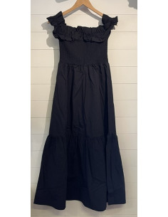 ViRinga Off Shoulder Dress | Black 2