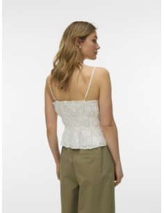 VmElisa Emb Singlet | White 2