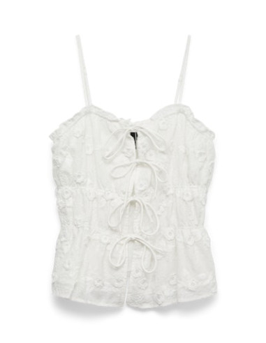 VmElisa Emb Singlet | White