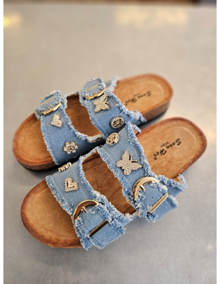 Sandal Bling | LtBlue