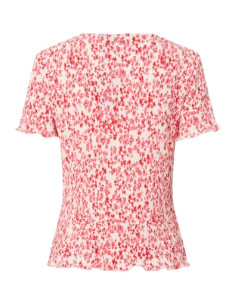PcFlora O-neck Top  | Flower 2