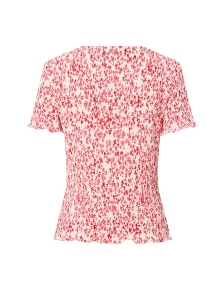 PcFlora O-neck Top  | Flower