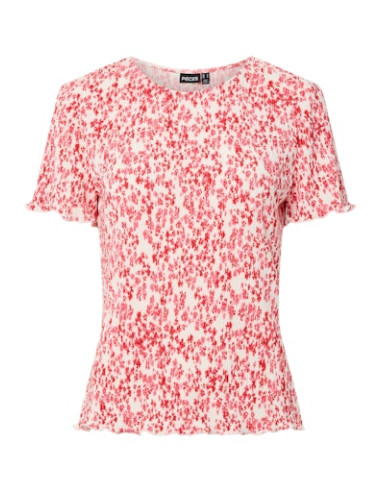 PcFlora O-neck Top  | Flower