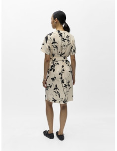 ObjJacira S/S Shirt Dress | Sandshell 2