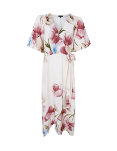 BcBell Wrap Dress | Creme