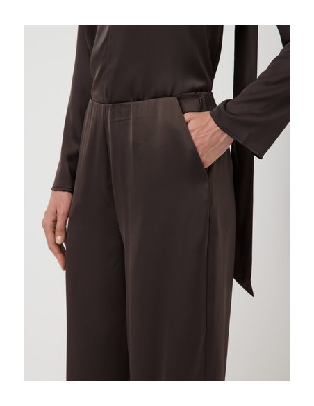 YasPella Wide Pants | Brown