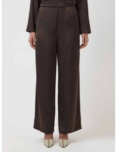 YasPella Wide Pants | Brown