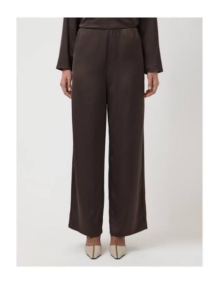 YasPella Wide Pants | Brown