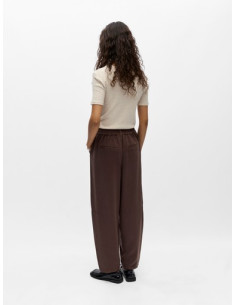 ObjFrame Barrel Pant | Brown 2