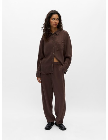ObjFrame Barrel Pant | Brown