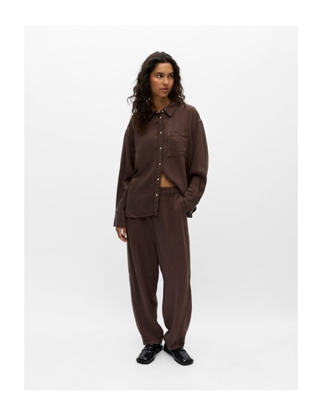 ObjFrame Barrel Pant | Brown