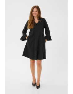 CuDaiva Short Dress | Black