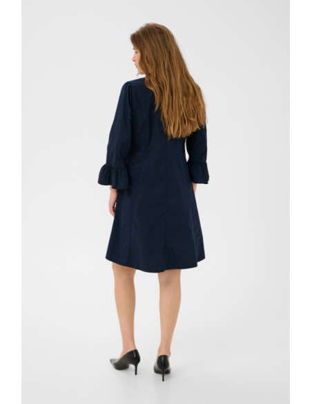 CuDaiva Short Dress | Black