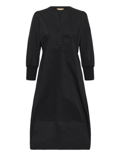 CuAntoinett 3/4 Sleeve Dress  | Black 2