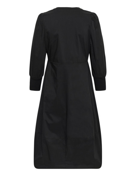 CuAntoinett 3/4 Sleeve Dress  | Black
