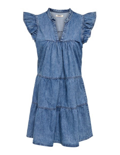 OnlShania Short Dress | Light Blue
