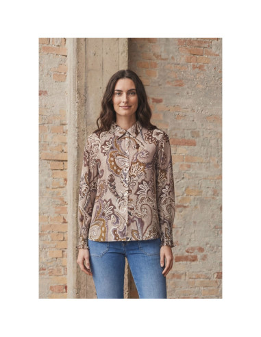Lotta Smock Shirt | Taupe