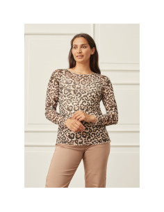 Fifi Mesh O-neck | Leo