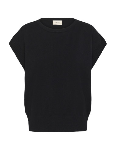 CrDela Knit Slipover | Black