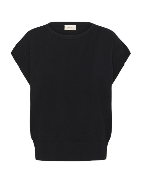 CrDela Knit Slipover | Black