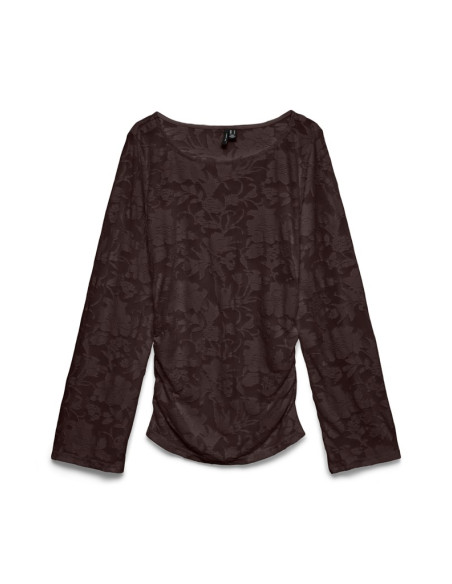 VmLayla LS Top | Chocolate