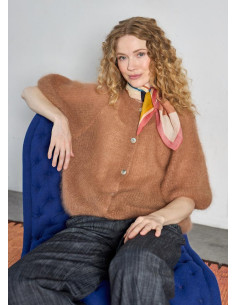 BcBjoerk Knit Cardigan | Camel