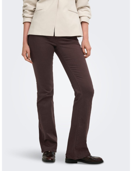 OnlBlush Flareed Pant | Coffee