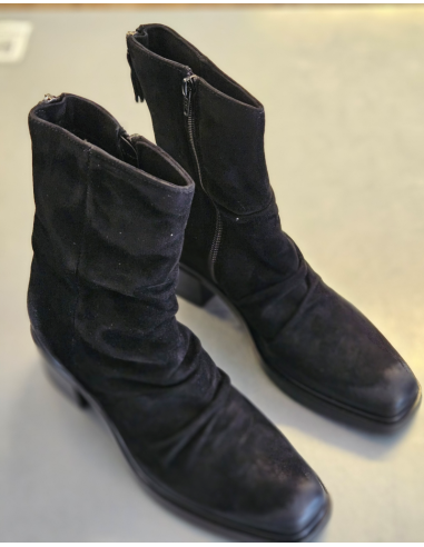 Boots med dragkedja bak | Nero