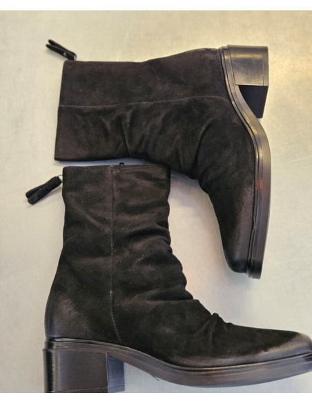 Boots med dragkedja bak | Nero