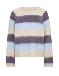 MmSuvi Stripe Knit | Grape 2