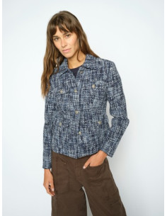 MmFione Jacket | Navy
