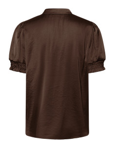 PananSZ SS Blouse | Brown 2