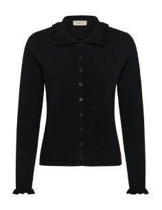 CrDela Knit Cardigan | Black