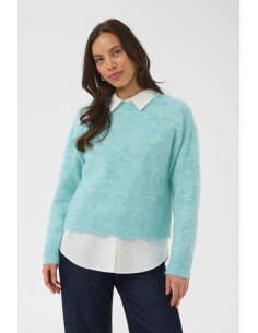 TabanaSZ Pullover | Aqua