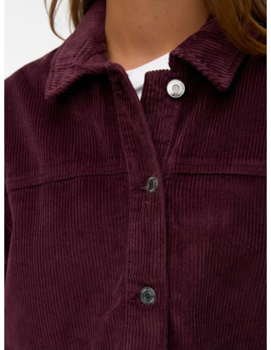VmJamie Corduroy Shacket | Wine